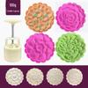 100g Mooncake Molde Mão Pressão Doméstica Mung Bean Cake Ice Crust Mooncake Pastry em relevo Ferramenta de cozimento