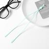 Cuerda de silicona para gafas para niños, elástica, antipérdida, correa para gafas deportivas, colorida y sencilla, cuerda antipérdida para mascarillas.