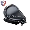 Accesorios para Motocicleta Harley Cruise Prince Coche Modificación Clavo de Cobre Retro Resorte Cuero Asiento Individual Bolsa Cojín
