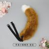 Uma geração de cabelo para japonês Lolita besta orelha cocar cosplay cabelo ereto branco raposa orelha hairband
