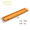 Manija Simple Moderna Accesorios para Muebles Manija de Perfil de Aluminio Manija de Metal para Gabinete Cajón de Escritorio Manija Color Cobre