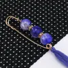 Broche de borlas, nuevo broche anti-exposición para escote de cheongsam y Hanfu de estilo chino, pin decorativo y de fijación para camisas y faldas