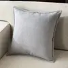 Cojín de felpa de alta gama, cojín para sofá de sala de estar, almohadilla de respaldo de color liso estilo nórdico, cojín de terciopelo lujoso
