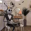 Decoración de Globos de Papel de Aluminio de Dibujos Animados Estilo Ins para Halloween Bar Fiesta Evento Calabaza Ambiente Escena Escenografía