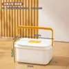 Bainabang Balde de Água para Chá de Grande Capacidade para Uso Doméstico Mesa de Chá Multifuncional Balde Quadrado Portátil para Borra de Chá com Conexão para Tubo de Drenagem