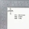 Accesorios DIY de aleación más vendidos 20x16.5mm colgante de avión mini simulado accesorios para pulsera collar joyería venta al por mayor