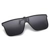 Óculos de sol da moda transfronteiriços, estilo igual para homens e mulheres, novos óculos de clipe, óculos unidos, óculos de sol retrô com armação grande