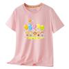 Camiseta de Verão Infantil 2026 Novo Estilo Estampa de Balão Uniforme de Formatura Escolar Roupas Infantis Camiseta Uniforme de Jardim de Infância Manga Curta