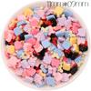 Dulce de Corazón de Flor Juguete de Comida DIY Arte de Uñas Resina Accesorios de Joyería Materiales Guka Hechos a Mano para Niños Estilo Hyuna