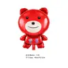 Globo de película de aluminio con forma de oso transfronterizo, decoración, oso mágico, oso lindo, bola de papel de aluminio espacial, venta al por mayor