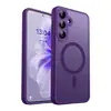 Funda Magnética de Succión con Tacto de Piel Adecuada para Teléfono Móvil Samsung S26Ultra Funda A55 5g Mate S25Edge-Feel S24Fe