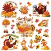 Bestseller transfronterizo otoño Acción de Gracias imanes para refrigerador personalizados para el hogar ventana puerta de garaje imanes fiesta decoración del hogar