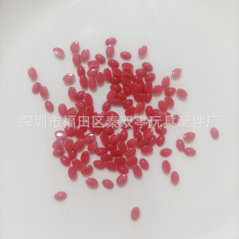 红色平底