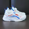 Sapatos infantis 2025 primavera e verão novos sapatos esportivos respiráveis de malha para meninos sapatos de malha para meninas sapatos de corrida para crianças de médio e grande porte