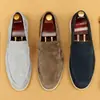 [Exclusivamente para Vips] Zapatos de Piel de Oveja para Hombre, Piel Genuina, Superficie Suave, Suela Suave, Resistentes al Desgaste, Mocasines sin Cordones, Inspección de Calidad SGS