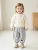 Pantalones deportivos casuales para niños, pantalones deportivos elegantes para niños, pantalones jogger versátiles para niñas, pantalones casuales para bebé, pantalones para niños