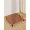 Base de caixa de armazenamento móvel Fit Box Storage Board com polia Suporte Bandeja com roda Piso Rack de armazenamento doméstico