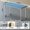 Escritorio de Aula para Aprendizaje Estudiantil Combinación Mesa para Actividades Grupales Estudiantiles Escritorio Combinado Trapezoidal Aula de Capacitación Inteligente