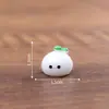 Vaporera de animales en miniatura para micro paisajismo, simulación creativa, juguete de comida, decoración de casa de muñecas DIY y figuras en miniatura