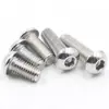 Tornillos de Acero Inoxidable 304 con Cabeza Cilíndrica y Huella Hexagonal Hechos en EE. UU. #2 - #10 Suministro de Sujetadores para Instalación y Fijación de Equipos Mecánicos