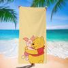Toalla de Playa de Dibujos Animados de Winnie the Pooh para Nadar en el Mar, Toalla de Baño de Dibujos Animados de Secado Rápido y Absorbente, Linda y Personalizada Especial para Bañarse