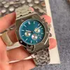 Comércio exterior venda quente AliExpress novo A watch 6 pinos com função de calendário quartzo aço inoxidável relógio fabricante