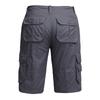 Shorts de Trabalho Masculino Amazon Aliexpress Multi-Bolsos Comprimento do Joelho Corte Reto Casuais