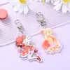 Llavero Bidimensional Dibujos Animados Anime Periférico Foto Acrílico Doble Cara DIY Colgante Personalizado Venta al por Mayor en Stock