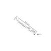 Pinza para Hielo de Acero Inoxidable Engrosado Pinza para Hielo con Huella Digital Pinza para Alimentos Doméstica de Cocina Pinza para Pan Pinza para Barbacoa Pinza para Azúcar