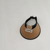 Sombreros para Bebé, Sombreros de Paja de Ala Ancha para Bebé de Verano para Niños y Niñas, Sombreros de Copa Vacía, Sombreros de Viaje para Protección Solar y Anti-UV
