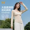 Top de Yoga 361 deg, blusa esportiva de manga comprida, respirável e de corte solto para fitness, adequado para uso diário, saída de yoga