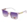 Gafas de Sol para Niños, Gafas de Sol con Lente de Color para Pareja, Múltiples Colores Disponibles, Gafas de Moda para Niños al por Mayor, Protección UV