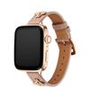Disponible en stock, nueva correa de cuero para el cabello de abeja rápida, adecuada para Apple Watch, correa de cuero para reloj inteligente.