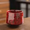Taza de espresso árabe de Oriente Medio, taza de cerámica, taza de lujo ligero de alta gama, alto valor estético, taza de té vidriada en horno, personalizable