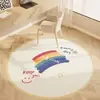 Tapetes de Couro Coloridos para Cadeira de Computador Transfronteiriços para Quarto Sala de Estar Sofá Tapetes de Pé de Lama Diatomácea Tapetes de Pé para Cadeira de Escritório