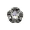 Botones Cuadrados Metálicos Especiales de 10 mm con Forma de Diamante para Camisa, Botones para Camisa con Forma de Flor, Tops para Mujer, Cárdigans Pequeños, Camisetas, Botones de Pedrería