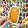 100 adesivos de desenho animado de Plants vs Zombies decorativos mala de telefone capa caderno material adesivos atacado