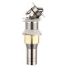 Coladera de cesta con tapa para lavabo acero inoxidable cepillado engrosado lavabo lavabo lavabo tapón antifugas para agua