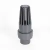 Válvula de fundo em PVC, válvula de retenção de fundo para tubo de abastecimento de água, válvula de retenção unidirecional, acessórios de válvula para tubo de esgoto, disponível em 3 tipos e várias especificações