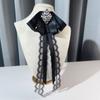 Cross-border Jewelry Coreano Liga Strass Fragrância Broche Malha Laço Renda Fita Gravata Camisa Acessórios Femininos
