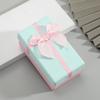Nueva Caja Rectangular de Lápiz Labial con Lazo Simple Caja de Empaque de Perfume Regalo de Vacaciones Cumpleaños Cubierta Cielo y Tierra Caja de Regalo