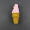 Ímã de Geladeira de Sorvete Simulada, Brinquedo de Comida Sobremesa Simulada, Adereços de Modelo de Casquinha de Sorvete, Enfeites Decorativos para Loja de Sorvetes