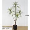 Planta Verde Artificial en Maceta Árbol Sangre de Dragón de Hoja Estrecha, Agave, Árbol de Yuca, Cola de Caballo Aguja de Hierro Girasol, Árbol de Hierro Decoración de Ventana