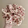 Nueva Colección Estilo Coreano de Gomas para el Cabello de Doble Capa de Alta Gama con Adorno de Encaje y Accesorios para el Cabello