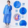 Familia Grande Lluvia Impermeable Largo Equipo Portátil Anti-Engrosado Eva Exterior Unisex Viaje Transparente Venta al por Mayor