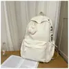 2025 Nova Mochila Mochila com Letras Mochila Casual Mochila de Alto Valor Mochila Bolsa Escolar para Estudante Grande Capacidade