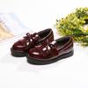 Zapatos de Cuero para Niñas 2026 Otoño Nuevos Zapatos Individuales para Niños Transfronterizos Suela Blanda Zapatos de Princesa Estilo Británico Zapatos para Actuación Estudiantil
