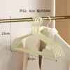 Cabide espessado e reforçado, ampliado para guarda-roupa doméstico, pendura sem marcas, para adultos, dormitórios, estudantes, secagem de roupas, varal, atacado