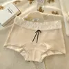 Pantalones de Seguridad 10A Antibacterianos con Entrepierna Extendida Dos en Uno Anti-Exposición Color Contrastante Talla Grande para Niñas Calzoncillos tipo Boxer de Algodón Puro Algodón Puro