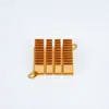 Cabello Liso de Fábrica Disipador de Calor Puente Norte y Sur Disipación de Calor de Equipos Digitales Extrusión de Aluminio Industrial Radiador de Aleación de Aluminio